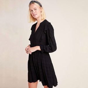 Anthropologie Amadi Ruffled Tunic Dress